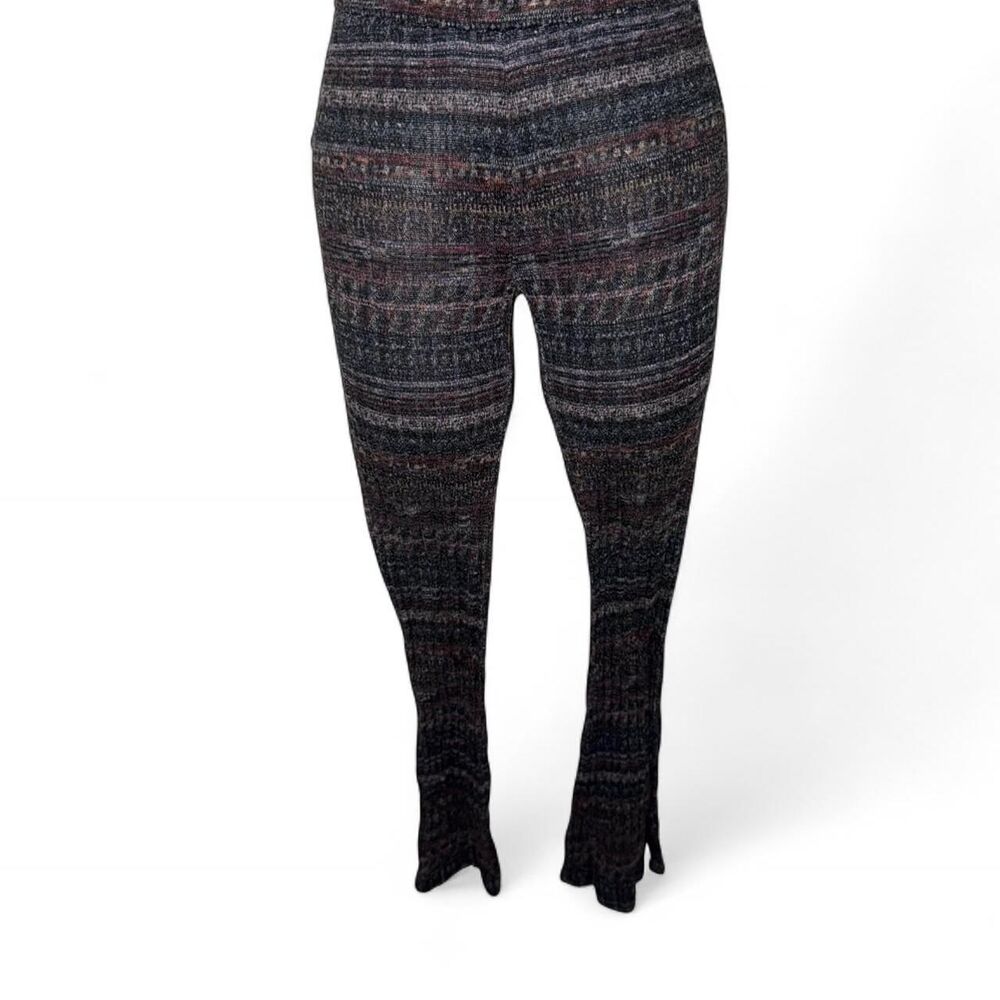 Joe Benbasset Women's Striped Knit Leggings